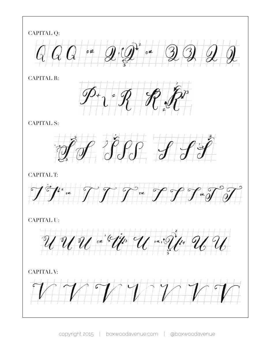 Calligraphy Workshop - Boxwoodavenue, Page 17