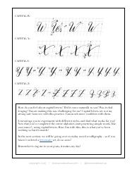Calligraphy Workshop - Boxwoodavenue, Page 18