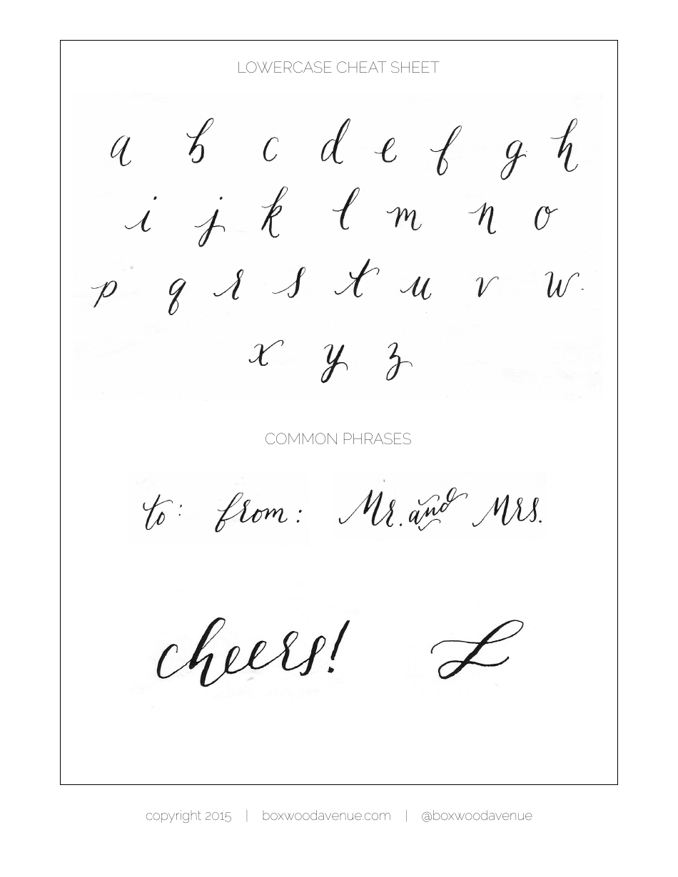 Calligraphy Workshop - Boxwoodavenue, Page 21