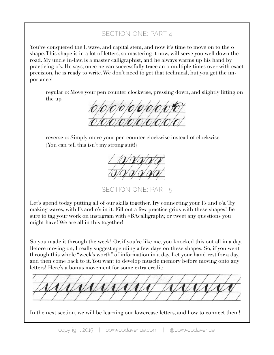 Calligraphy Workshop - Boxwoodavenue, Page 6