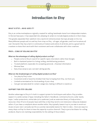 Etsy Lesson Plan Template - Paper + Oats, Page 4