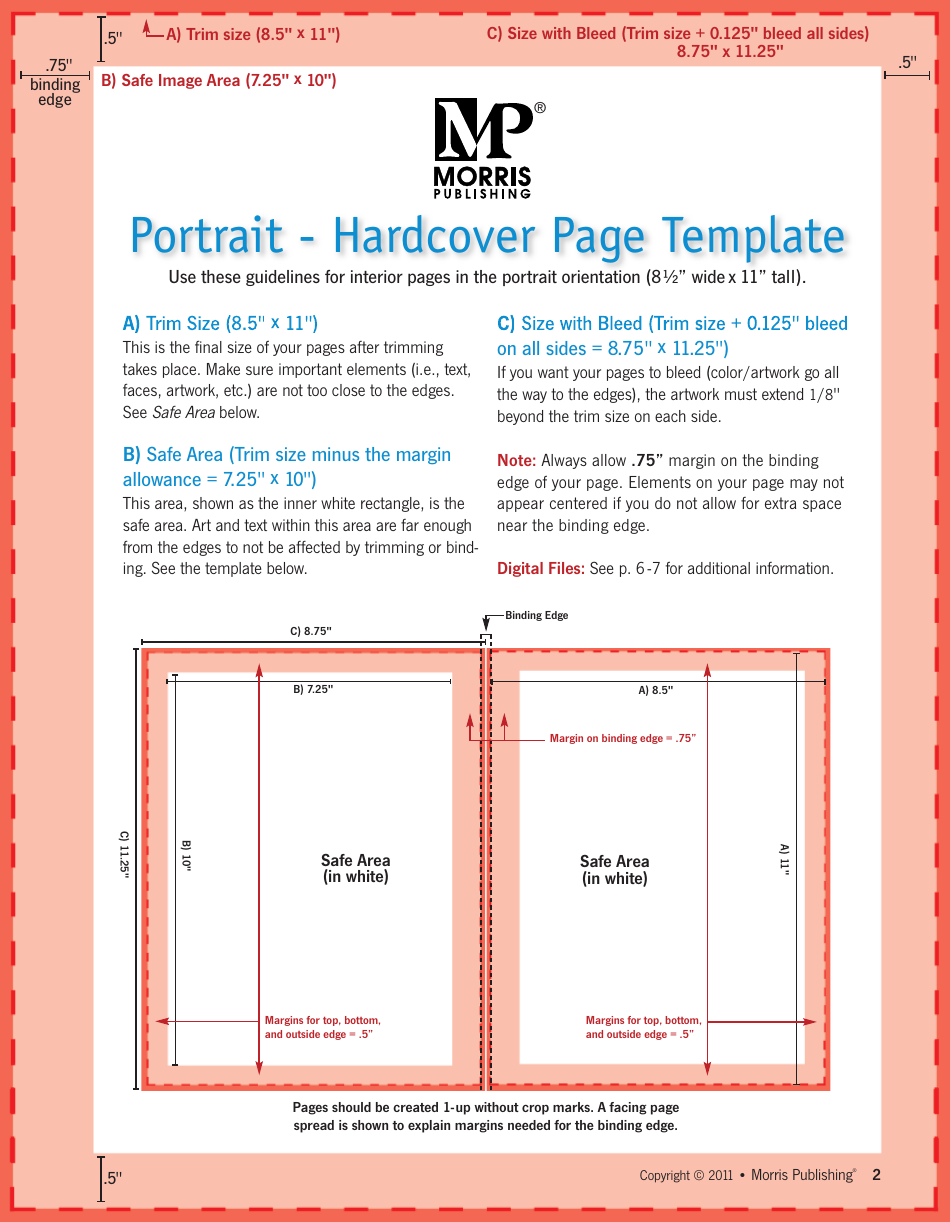 Hardcover Page Templates - Morris Publishing, Page 2