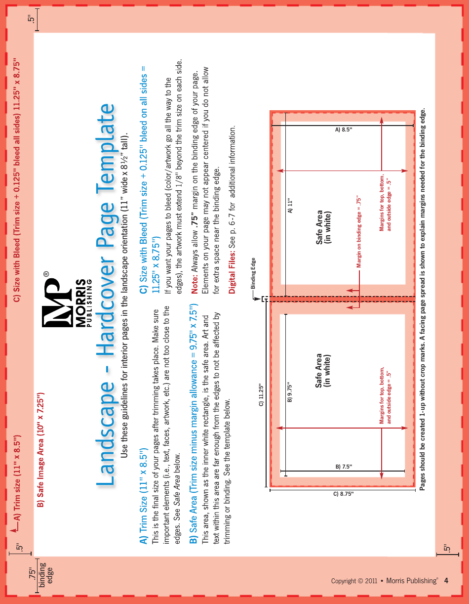 Hardcover Page Templates - Morris Publishing, Page 4