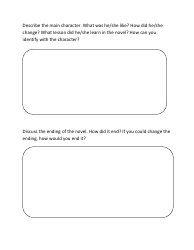 Book Review Template - Empty Fields, Page 2