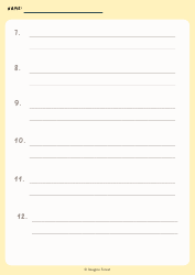 Book Outline Template, Page 6