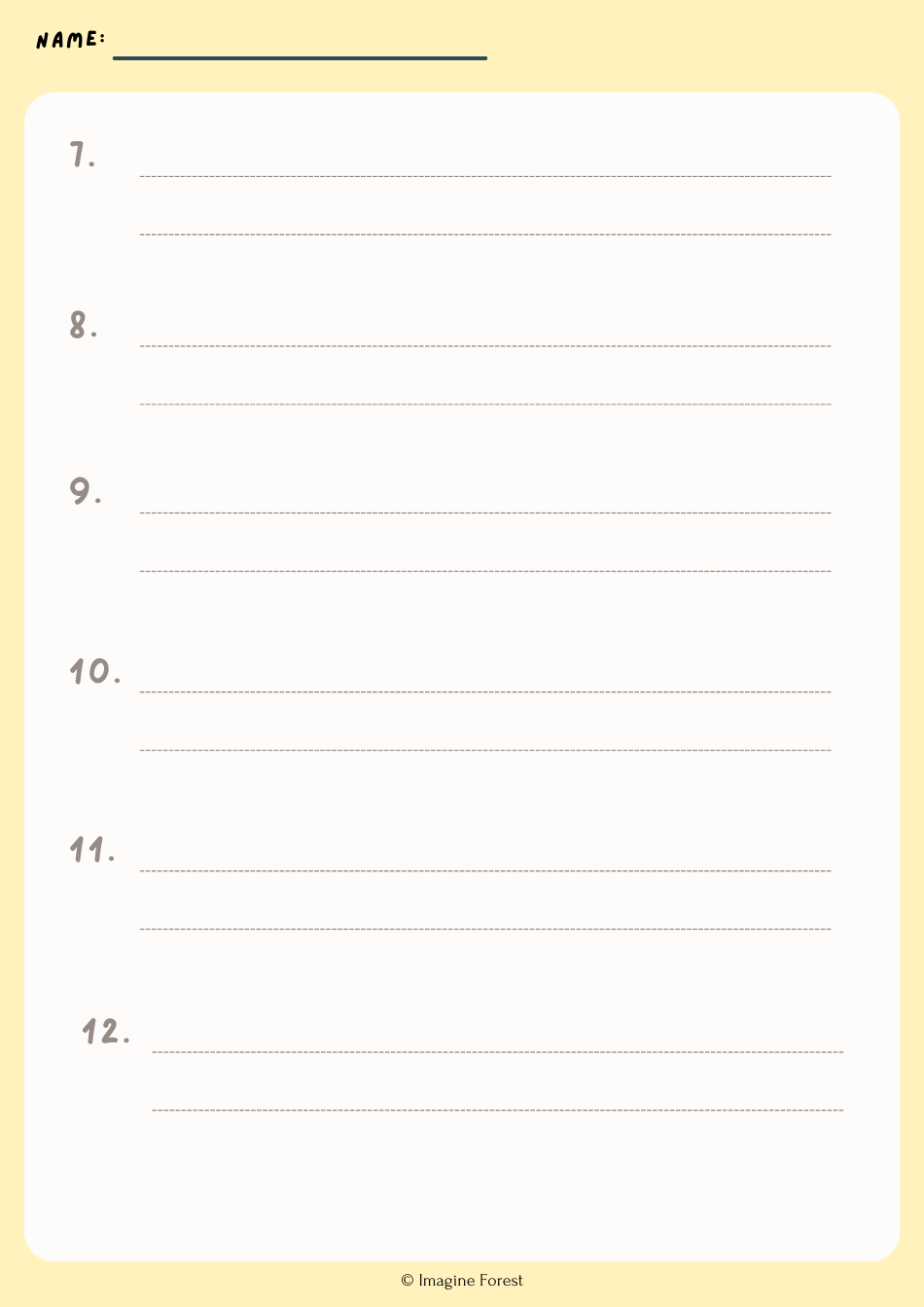 Book Outline Template, Page 6