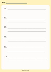 Book Outline Template, Page 8