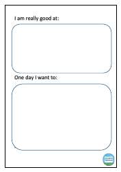 All About Me Book Template, Page 5