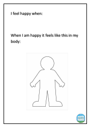 All About Me Book Template, Page 6