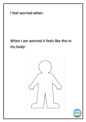 All About Me Book Template, Page 9