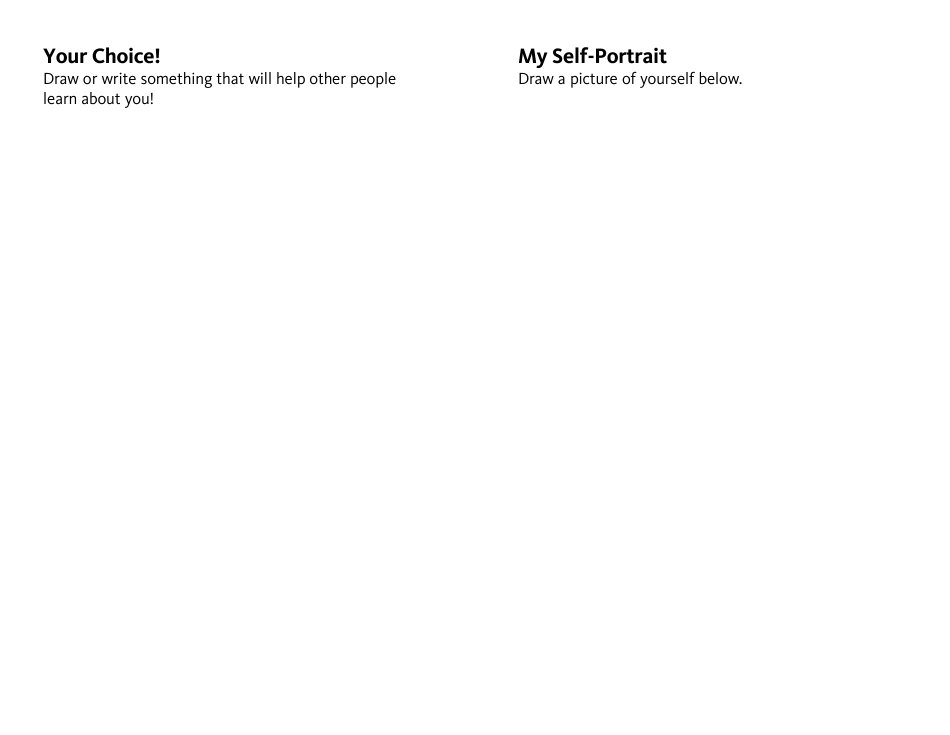 At Home Families Activity Sheet Templates Download Printable PDF