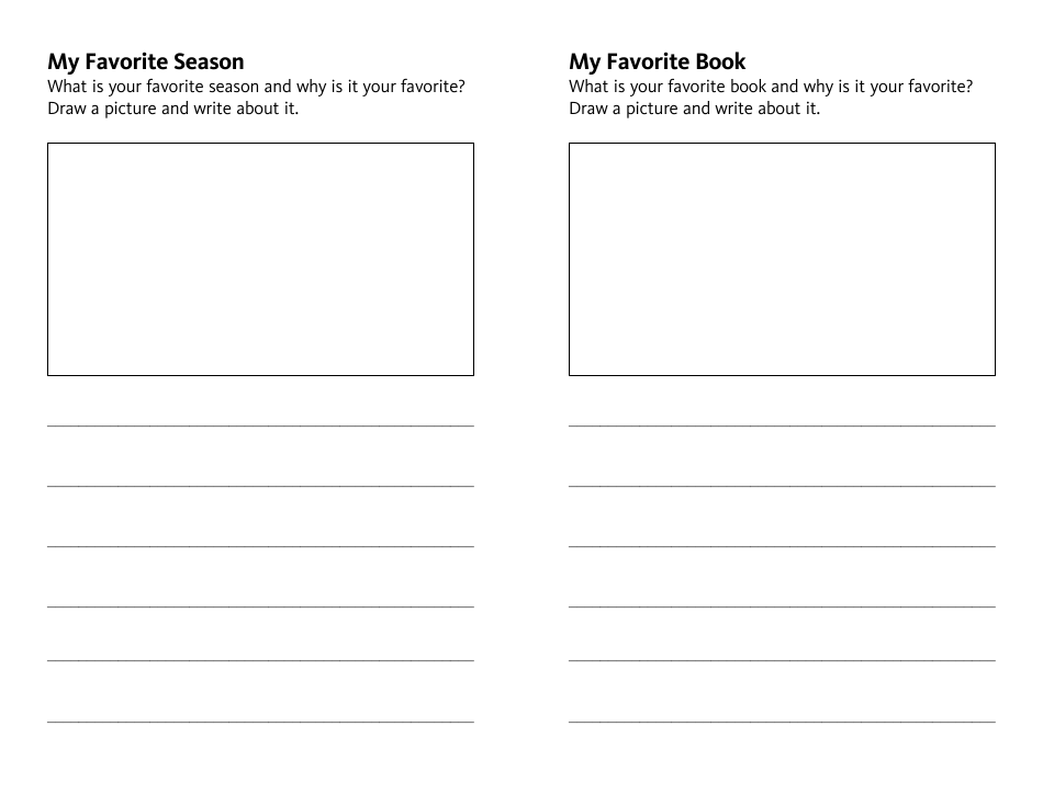 At Home Families Activity Sheet Templates, Page 7