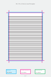 Wiro Bound Note Book Print Templates, Page 13