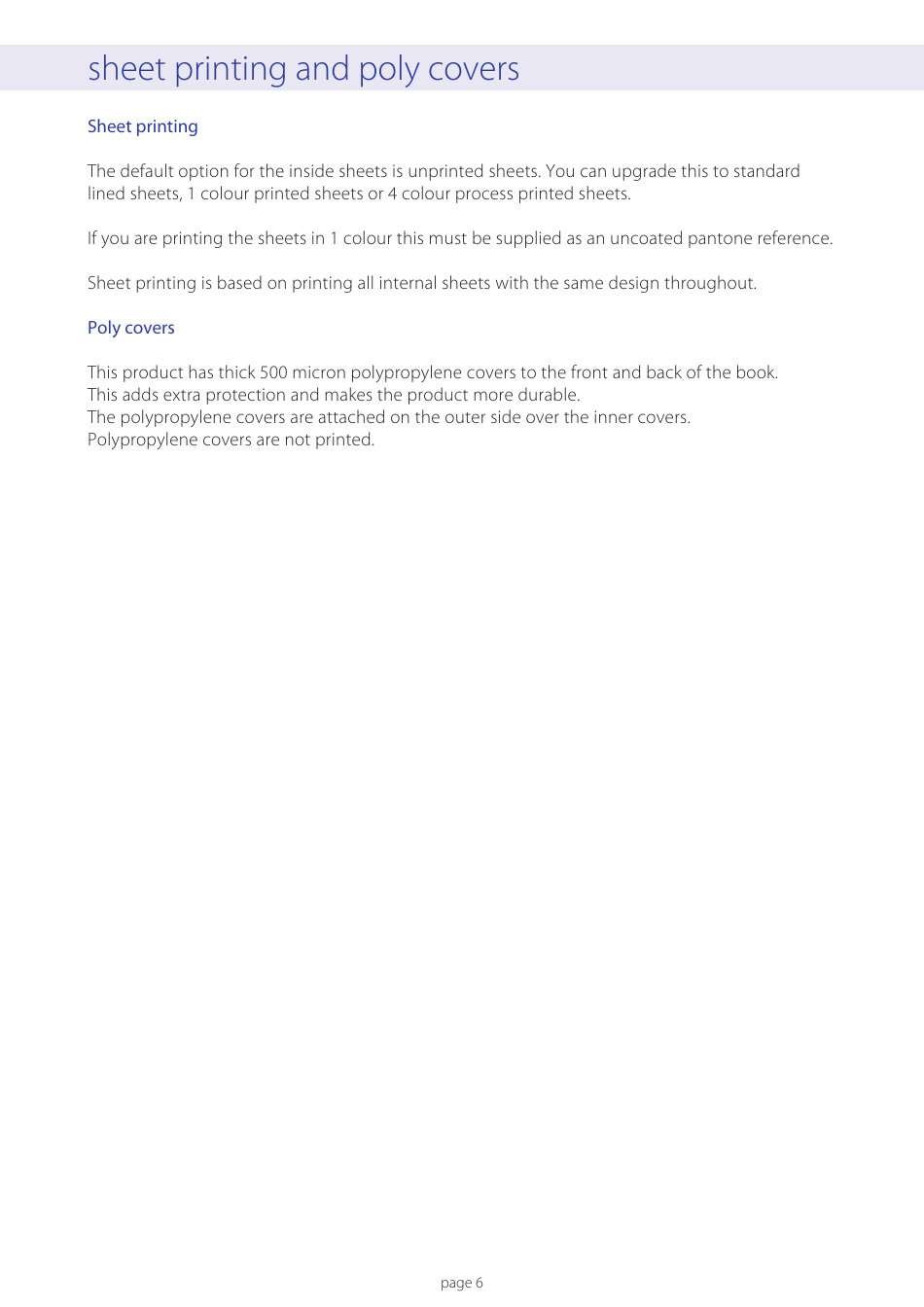 Wiro Bound Note Book Print Templates, Page 6