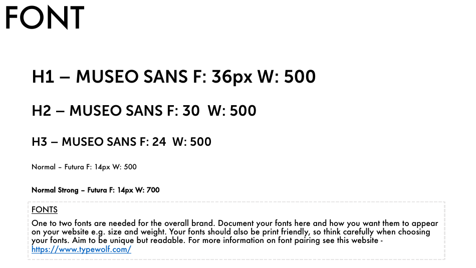 Brand Book Template, Page 8