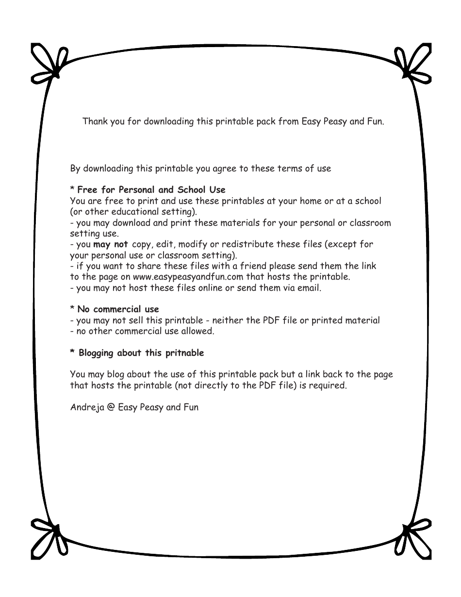 End of Year Memory Book Template - Easy Peasy and Fun, Page 7