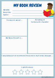 Book Review Template - Children, Page 4