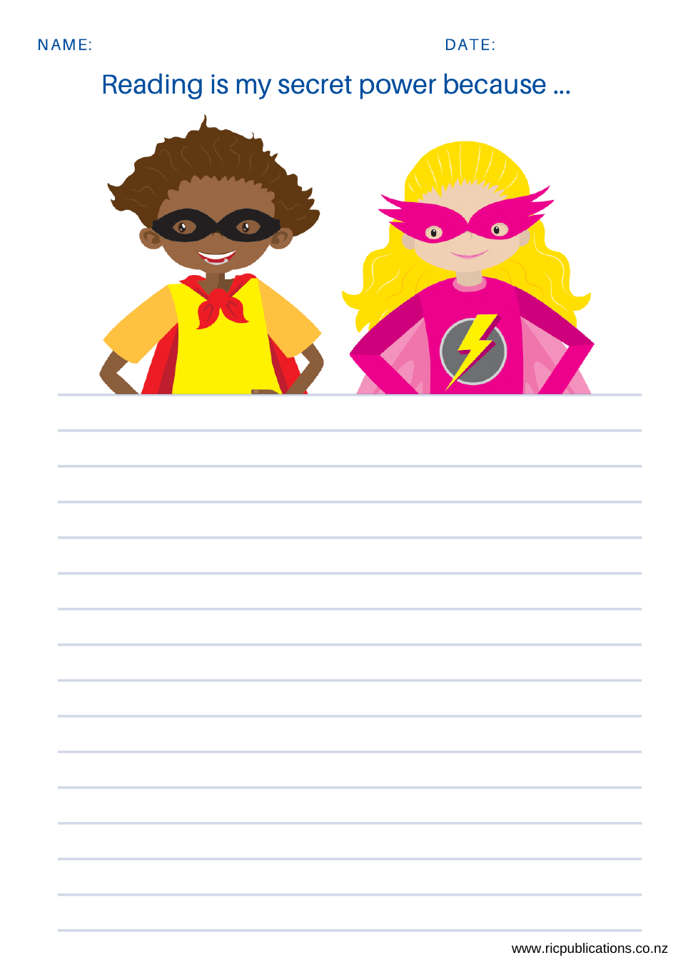 Book Review Template - Children, Page 5