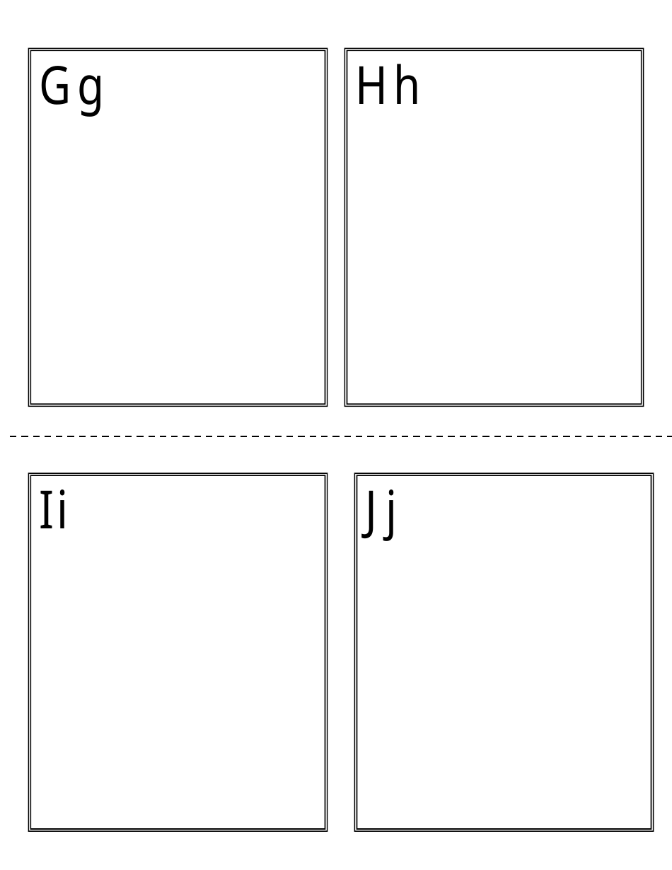 Abc Book Template, Page 3