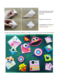Easy Origami Corner Bookmark Guide, Page 2