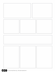 Document preview: Comic Strip Templates