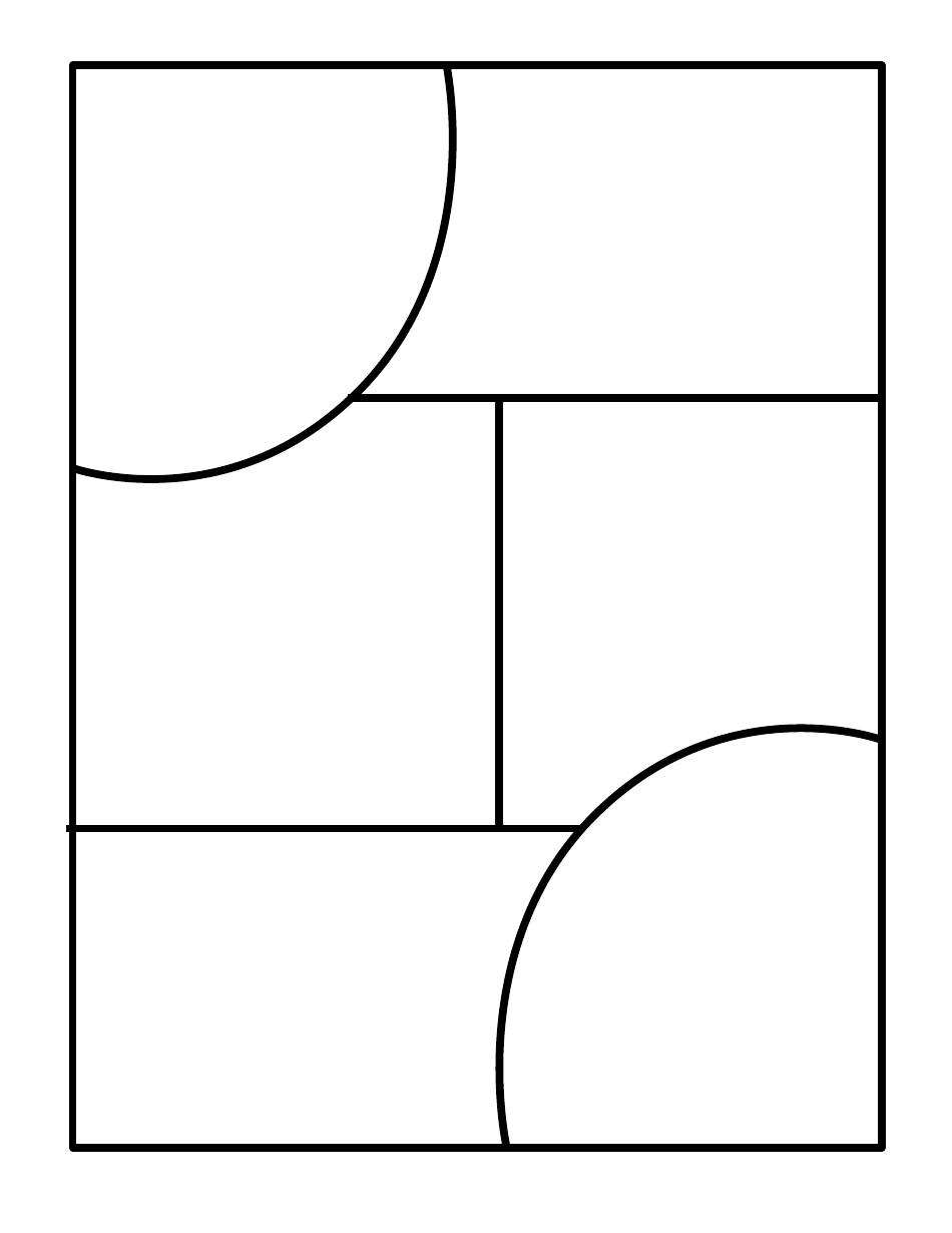 Comic Book Craft Templates, Page 4