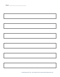 Handwriting Paper Templates for Pre-k - 1st Grade, Page 35