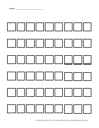 Handwriting Paper Templates for Pre-k - 1st Grade, Page 37