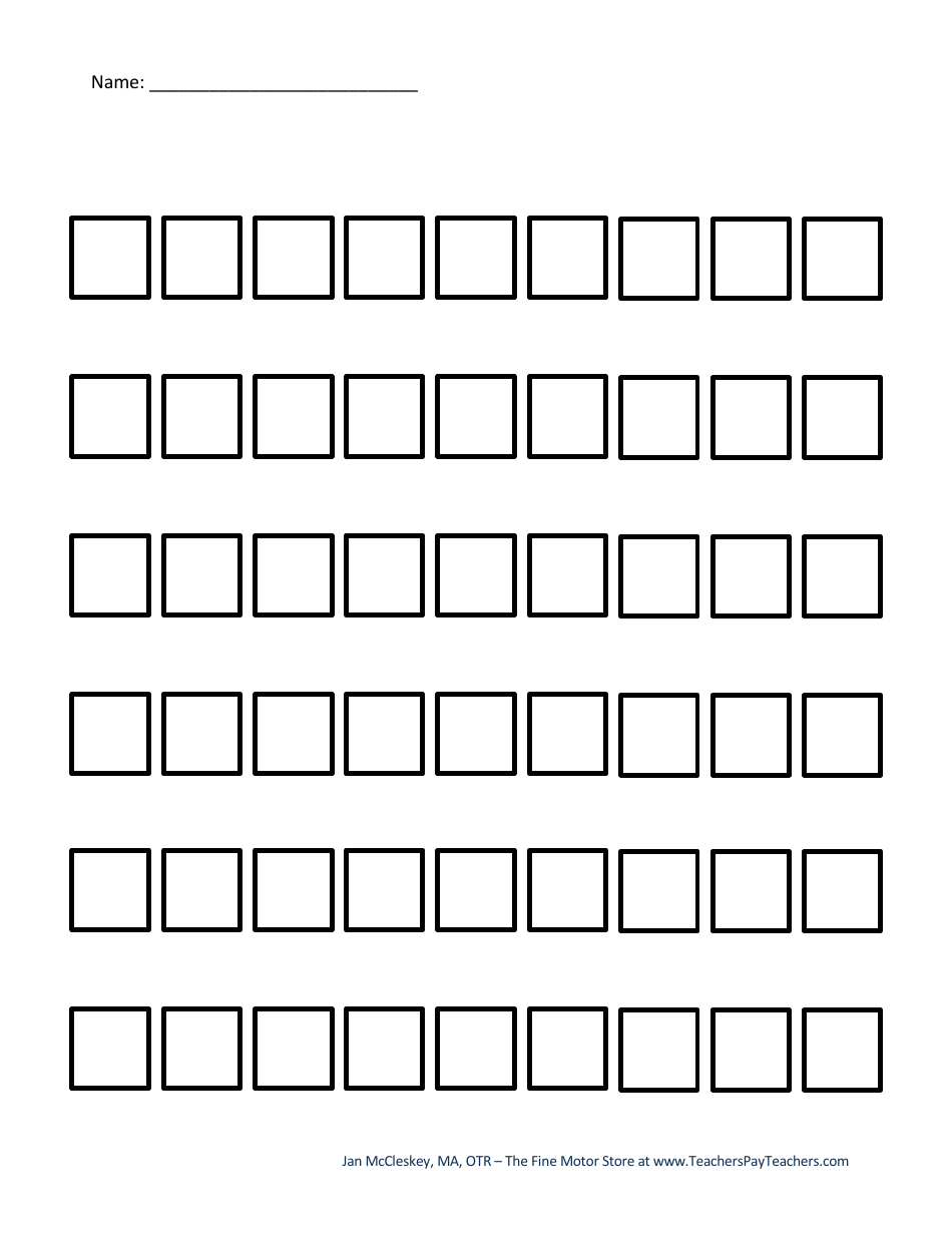 Handwriting Paper Templates for Pre-k - 1st Grade, Page 37