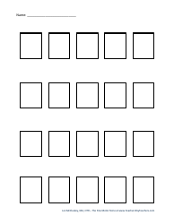 Handwriting Paper Templates for Pre-k - 1st Grade, Page 38