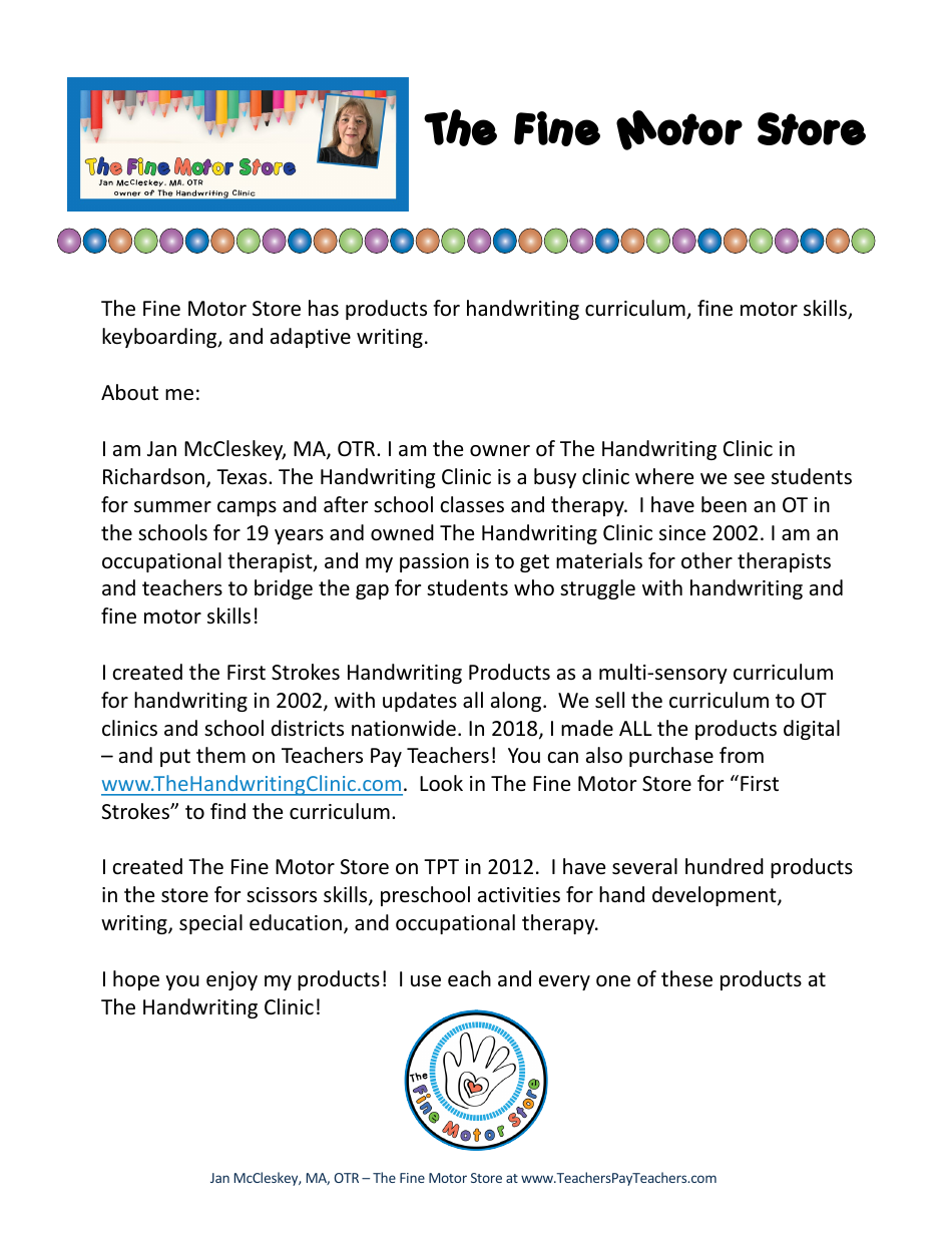 Handwriting Paper Templates for Pre-k - 1st Grade, Page 6