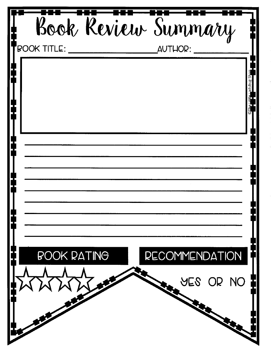 Book Review Project Template, Page 3