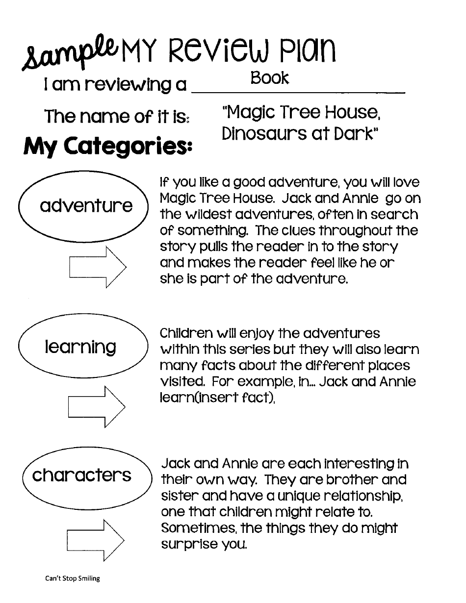 Book Review Project Template, Page 8