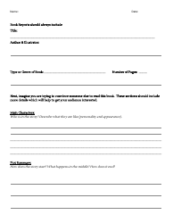 Book Report Template - North Carolinians for Home Education, Page 2