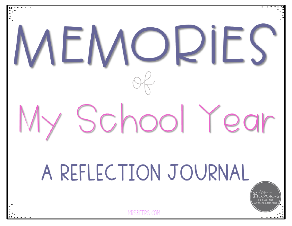School Year Memories Book Template - Image Preview