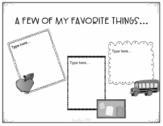 School Year Memories Book Template, Page 4