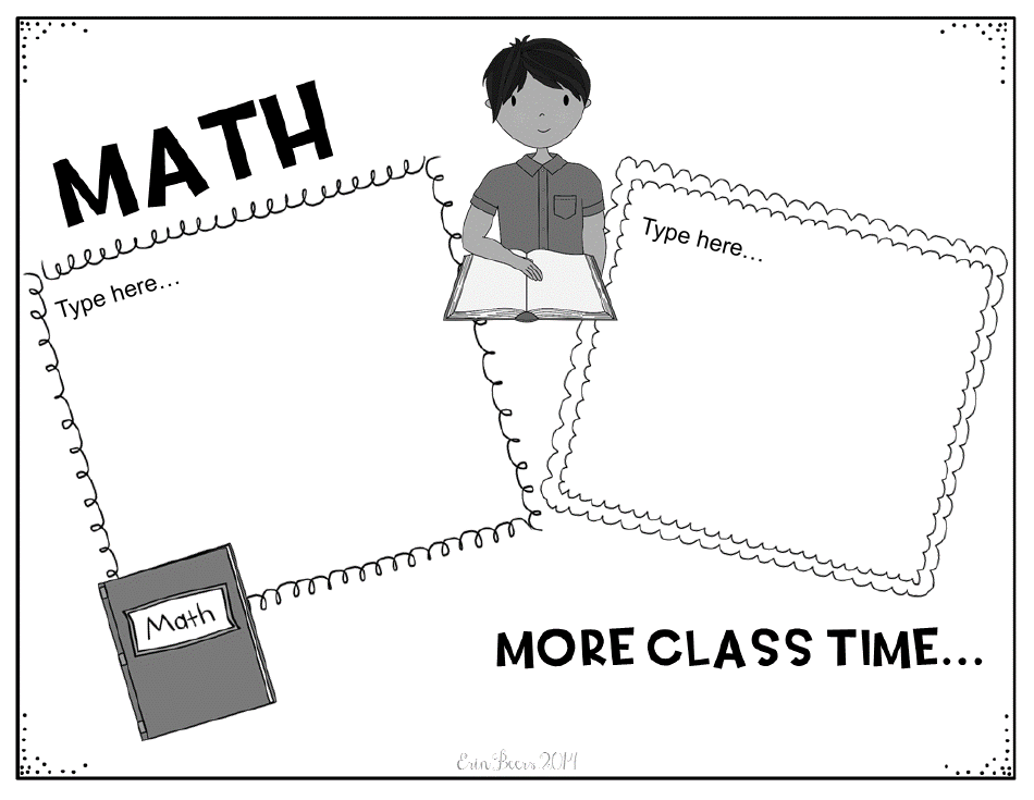 School Year Memories Book Template, Page 6