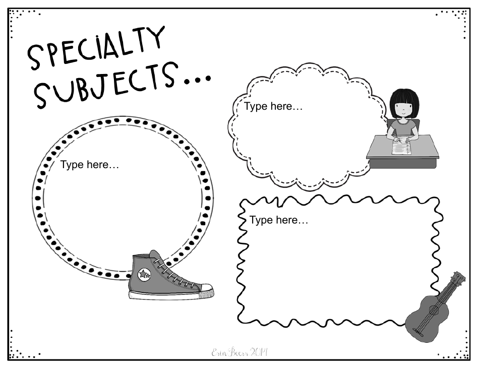 School Year Memories Book Template, Page 8