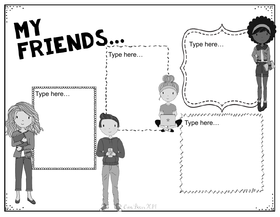 School Year Memories Book Template, Page 9