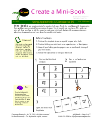 Document preview: Mini-Book Print Template - Computer Strategies