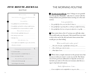 Five-Minute Journal - Intelligent Change, Page 6