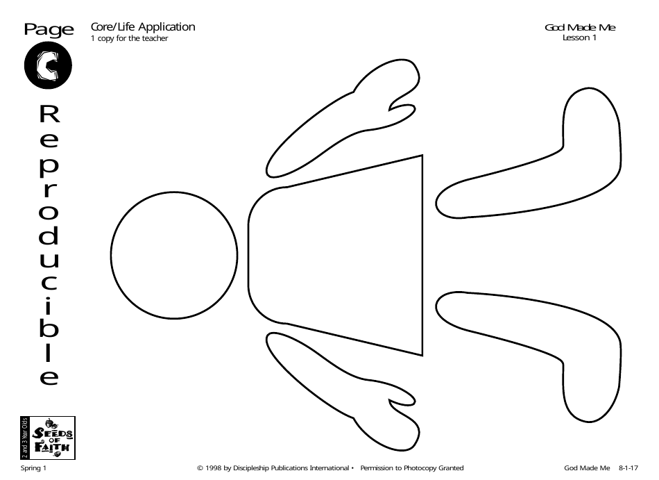 God Made Me Lesson Plan - Discipleship Publications International, Page 17