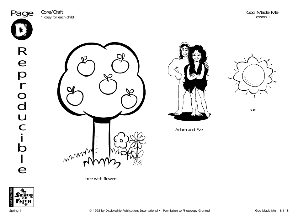 God Made Me Lesson Plan - Discipleship Publications International, Page 18