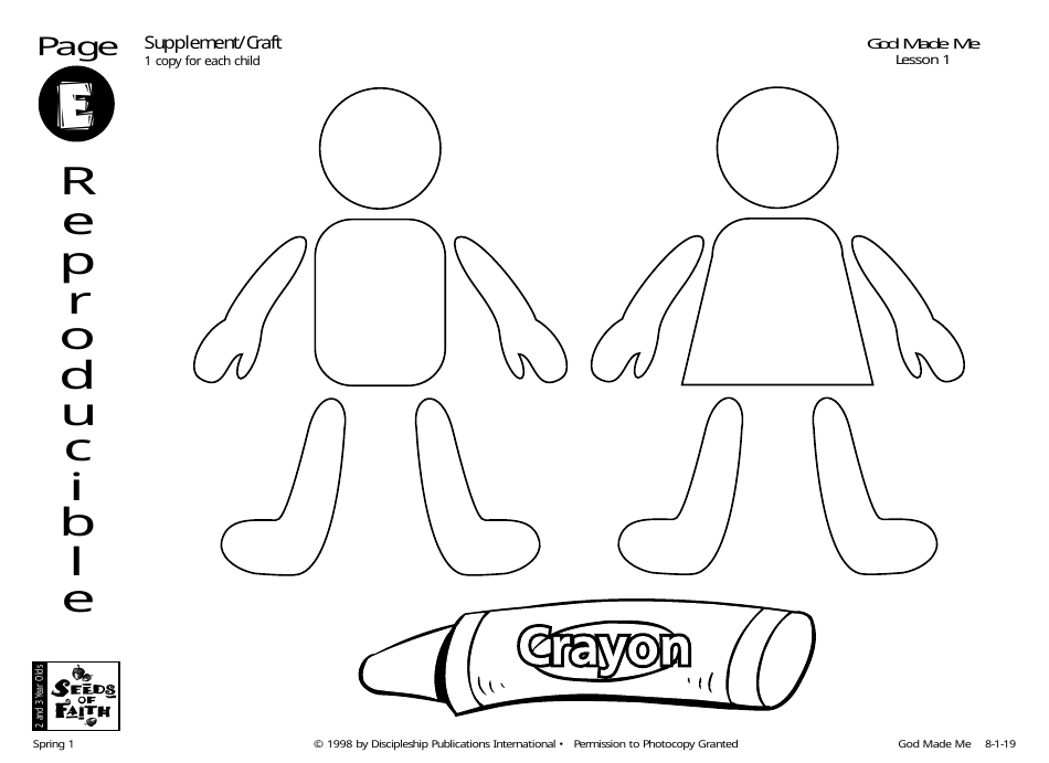 God Made Me Lesson Plan - Discipleship Publications International, Page 19