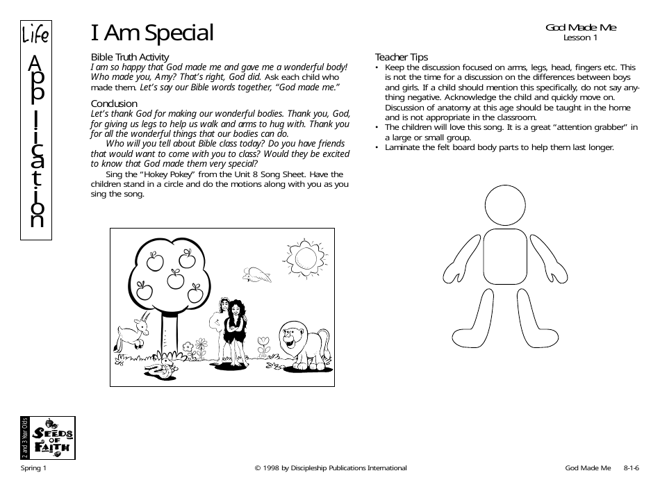 God Made Me Lesson Plan - Discipleship Publications International, Page 6