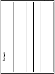 Primary Lined Writing Paper for K-2, Page 11
