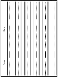 Primary Lined Writing Paper for K-2, Page 28