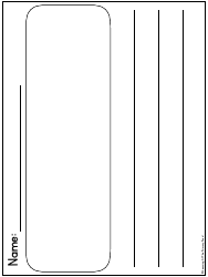 Primary Lined Writing Paper for K-2, Page 5