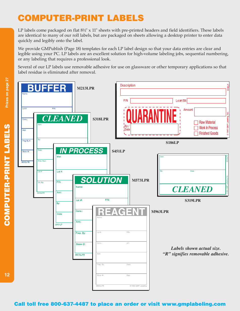Gmp Labeling Templates, Page 12