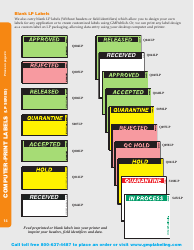 Gmp Labeling Templates, Page 14